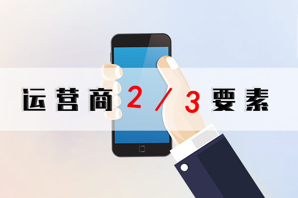 手机号二要素,手机号三要素